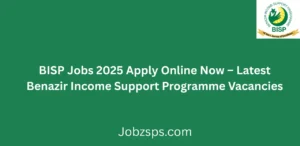 BISP Jobs 2025 Apply Online Now Latest Vacancies